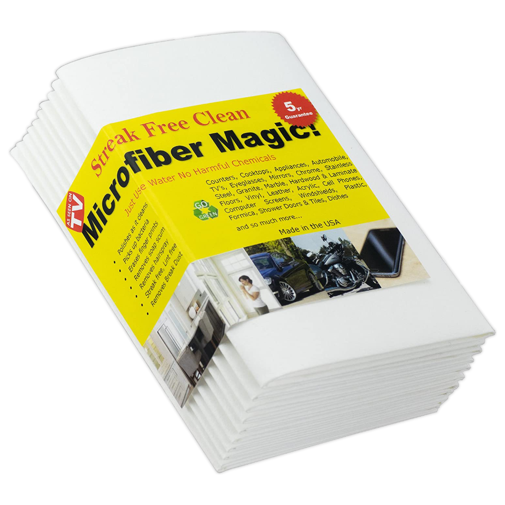 Microfiber Magic Cloth 10-Pack